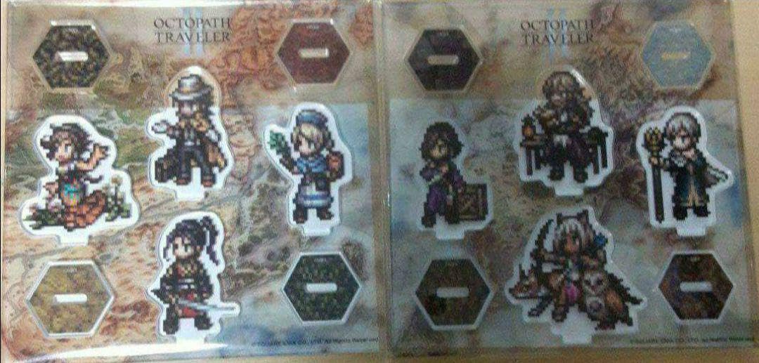 オクトパストラベラー2 アクリルスタンドセット Amazon.co.jp: オクトパストラベラーII アクリルスタンドセット